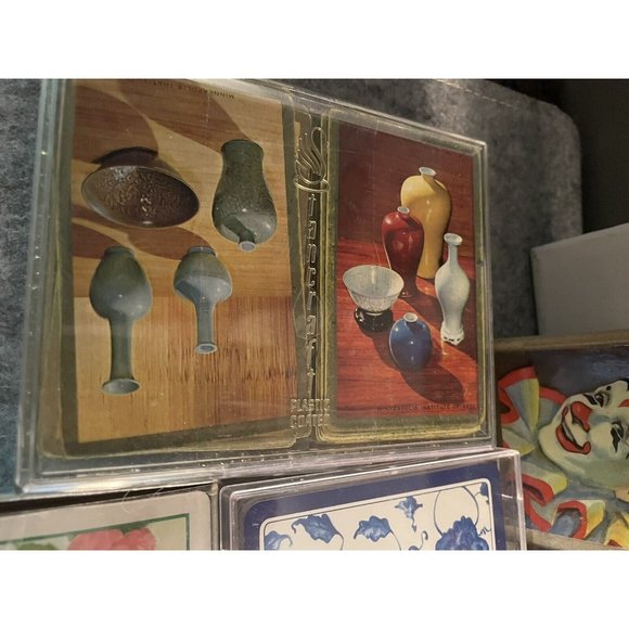 Vintage Playing Cards 7 Double decks Some never used #639 - Picture 4 of 11